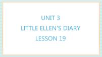清华大学版五年级上册Unit 3 Little Ellen’s diary示范课课件ppt