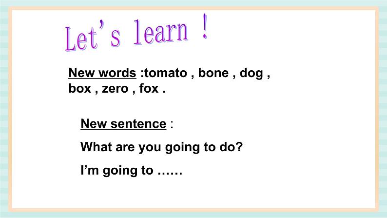清华大学版小学英语 四年级上册-unit 1 what are you going to do lesson 4 课件02