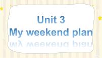 人教版 (PEP)六年级上册Unit 3 My weekend plan Part A图片课件ppt