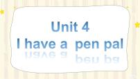 人教版 (PEP)六年级上册Unit 4 I have a pen pal Part A教课课件ppt