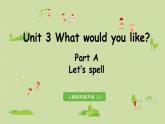 人教版五年级英语上册 Unit3 Part A 第3课时Let's spell 课件