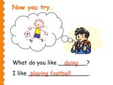 香港朗文版小学英语二年级下册语法课件第五单元 Sports we like