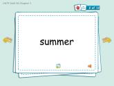 香港朗文版小学英语三年级上册单词朗读课件第一单元 Weather and seasons