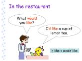 香港朗文版小学英语四年级下册语法课件第六单元 Ordering food