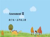 湘少版英语五年级上册 Assessment Ⅲ PPT课件