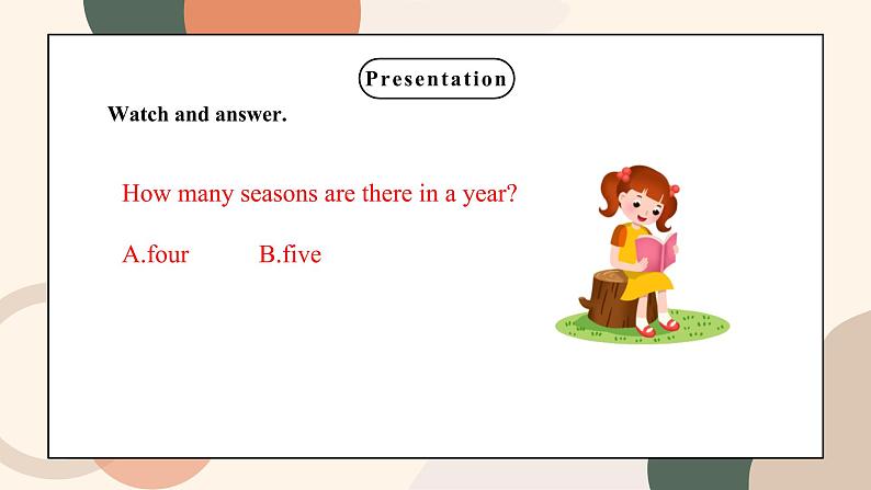 鲁科版五四制四上英语《Seasons》Unit 4 Lesson 1 It's spring.课件+教案06