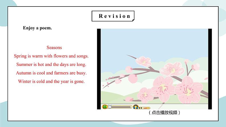 鲁科版五四制四上英语《Seasons》Unit 4 Lesson 4 Again，please.课件第4页