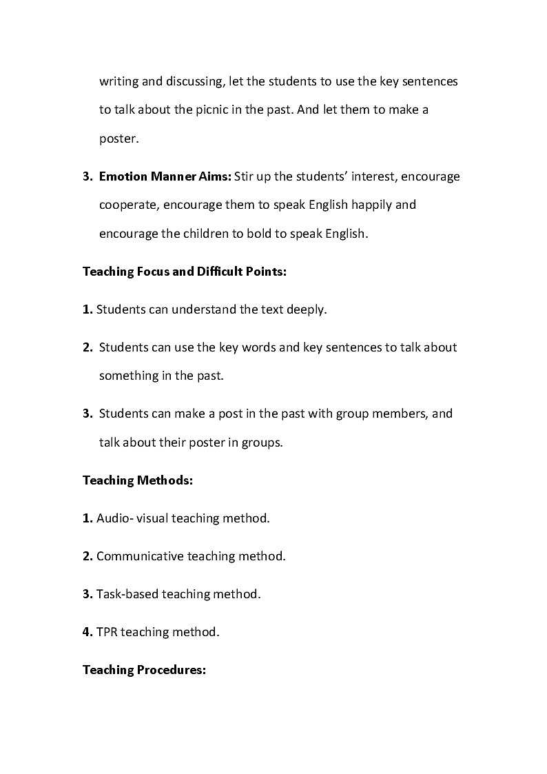 四年级英语下册教案-Module 8 Unit 2 I took some pictures.（4）-外研版（三起）02