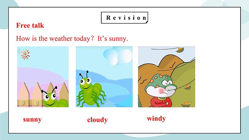鲁科版五四制四上英语《Weather》Unit 5 Lesson 2 It's snowing.课件+教案05