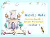外研版英語五年級(jí)上冊(cè) M8unit2 課件+音視頻素材