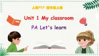 人教版 (PEP)四年级上册Unit 1 My classroom Part A教学课件ppt