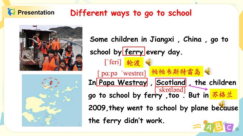 PEP六上Unit2ways go to schoolPartB第五课时PPT+教案08