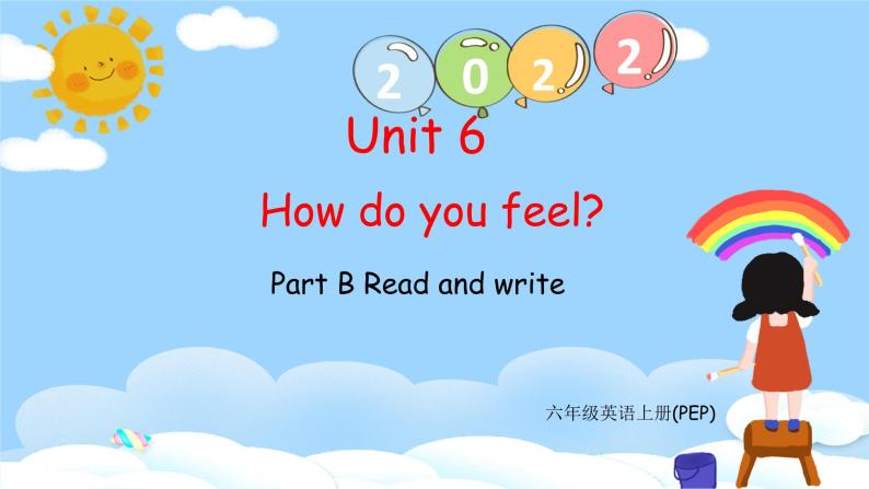 Unit 6 How do you feel PB Read and write课件 素材（31张PPT)01