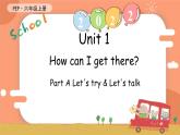 Unit 1 How can I get there PA Let's try & Let's talk课件 素材（36张PPT)