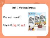 Unit 2 Ways to go to school PB Let's learn & Role-play课件 素材（24张PPT  含flash素材)
