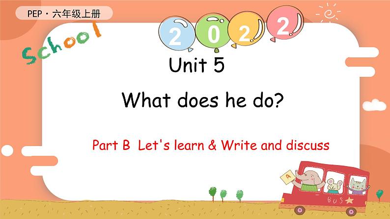 B Let 's learn & Write and discuss第1页