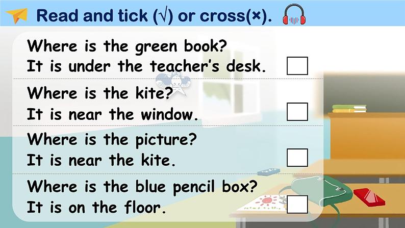 Unit 1 My classroom PB Read and write& Let's check& C Story time原创精品课件 素材08