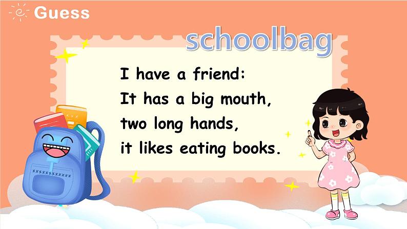 Unit 2 My schoolbag PA Let's learn& Let’s do原创精品课件 素材02