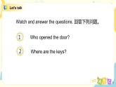 第四单元第四课时Part B(Let's talk&ask, answer and write)课件+教案+习题