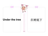 外研版（一起）一年级英语下册课件-Module7 Unit 1There is a cat in the tree