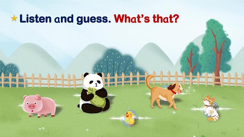 Unit 4 We love animals  Part B 第5课时  课件PPT+音视频素材03