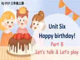 Unit 6 Happy birthday!  Part B 第4课时  课件PPT+音视频素材