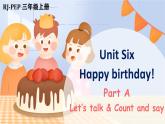Unit 6 Happy birthday!  Part A 第1课时  课件PPT+音视频素材