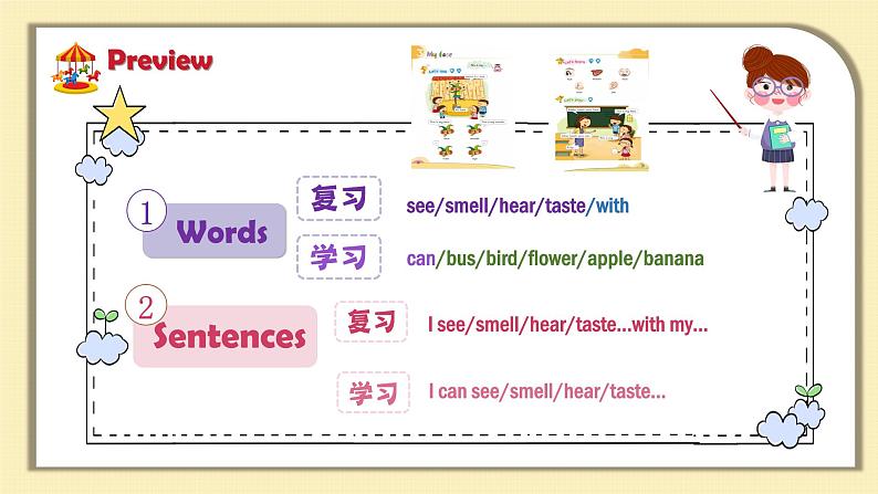 牛津上海版英语1年级上册 Unit 3 第5课时 PPT课件+教案02