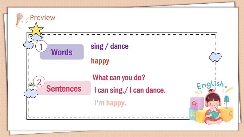 牛津上海版英语1年级上册 Unit 4 第1课时 PPT课件+教案02