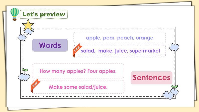 牛津上海版英语1年级上册  Unit 8 第2课时 PPT课件+教案02