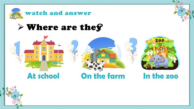 牛津上海版英语1年级上册 Unit 10 第1课时 PPT课件+教案07