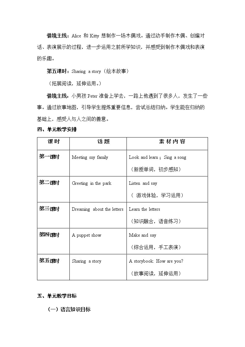 小学英语三年级上册第一模块第二单元第四课时第3页