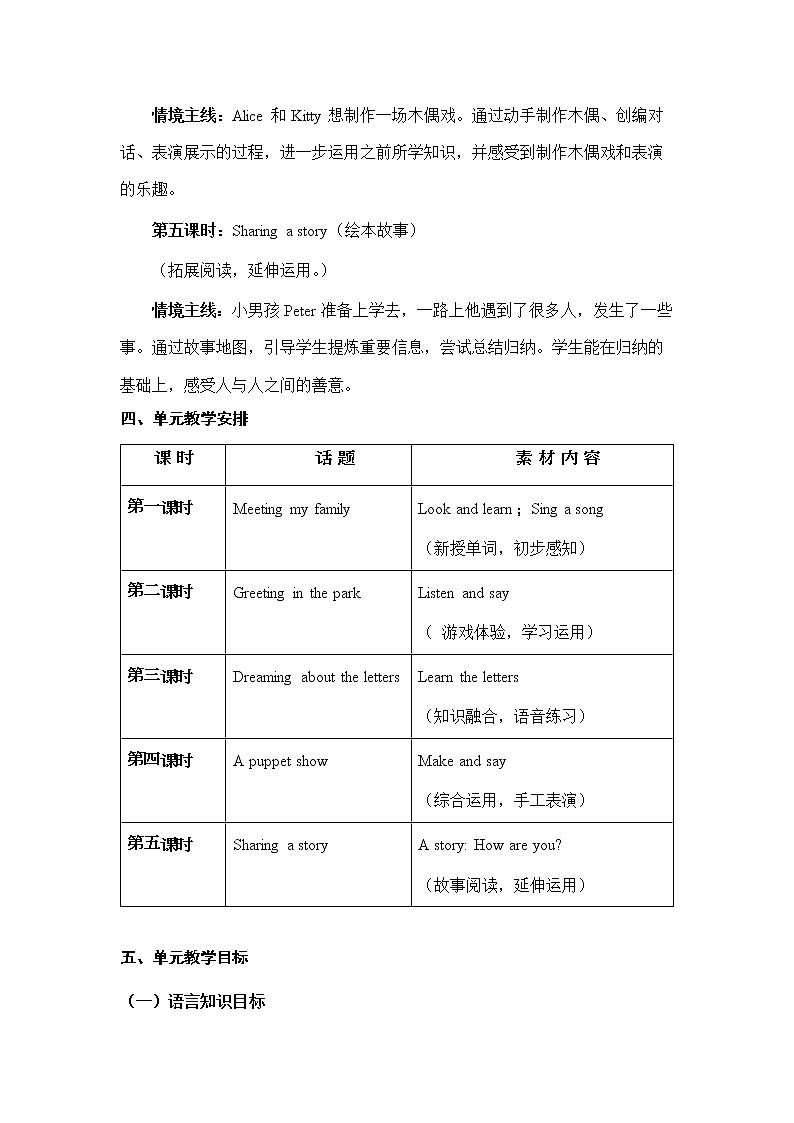 小学英语三年级上册第一模块第二单元第五课时第3页