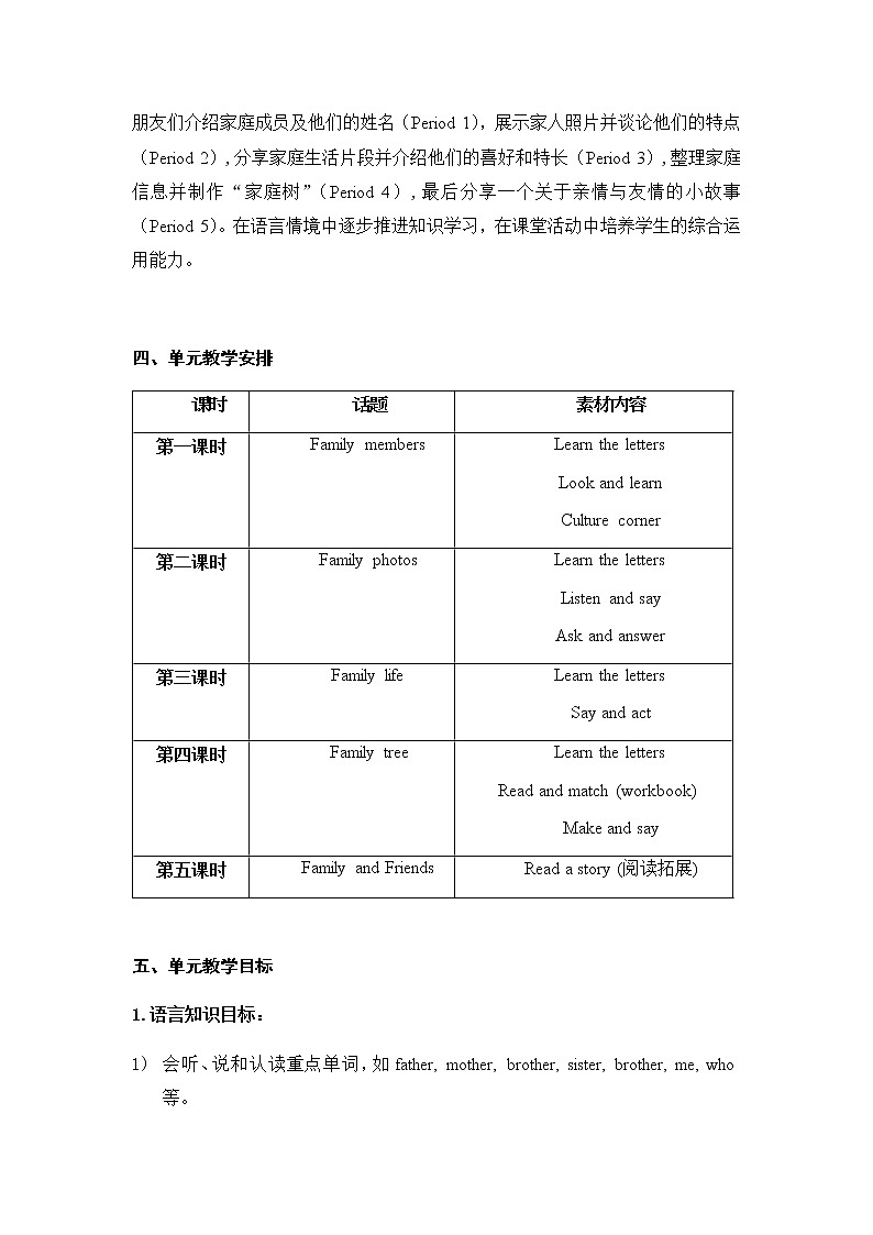 小学英语三年级上册第二模块第五单元第三课时第2页