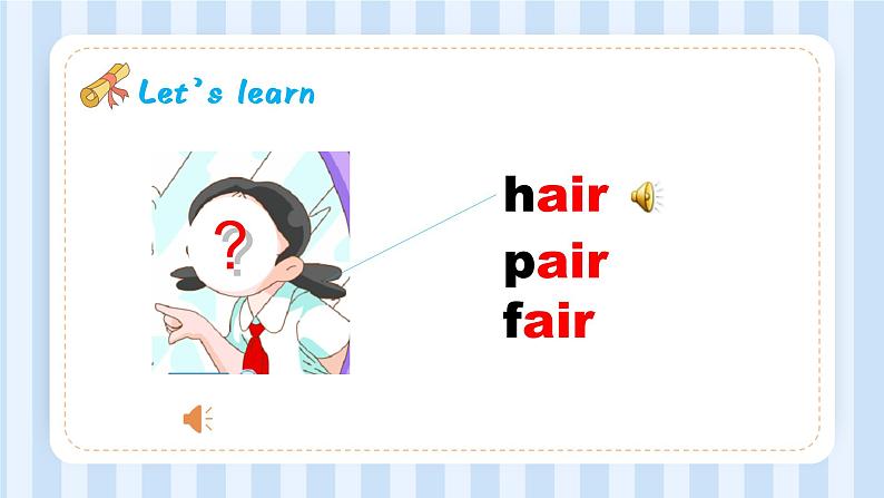 小学英语三年级上册第二模块第六单元第一课时第5页