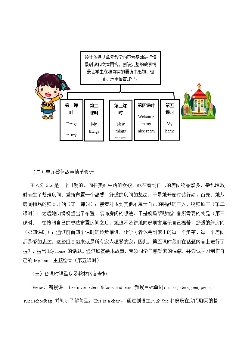 小学英语三年级上册第三模块第九单元第三课时第2页