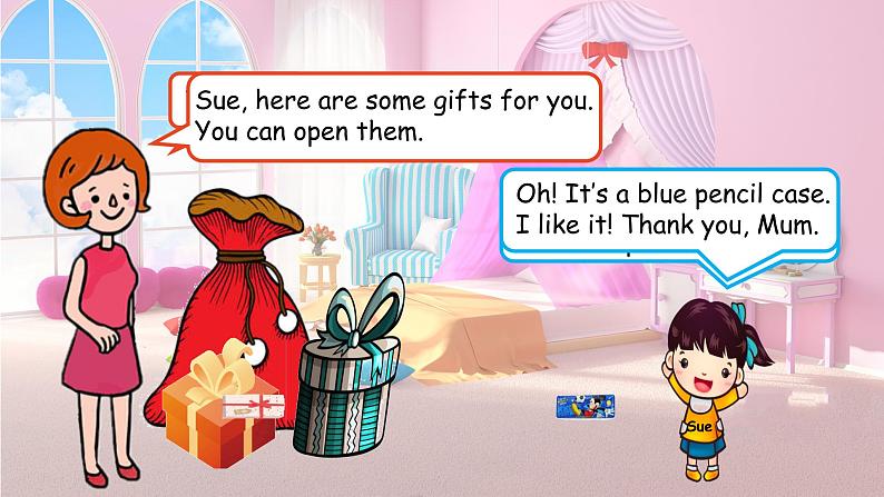 小学英语三年级上册第三模块第九单元第三课时第5页