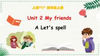 人教版 (PEP)四年级上册Unit 3 My friends Part A多媒体教学ppt课件