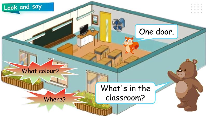 Unit 1 My classroom PB Let 's talk (公开课） 课件第4页