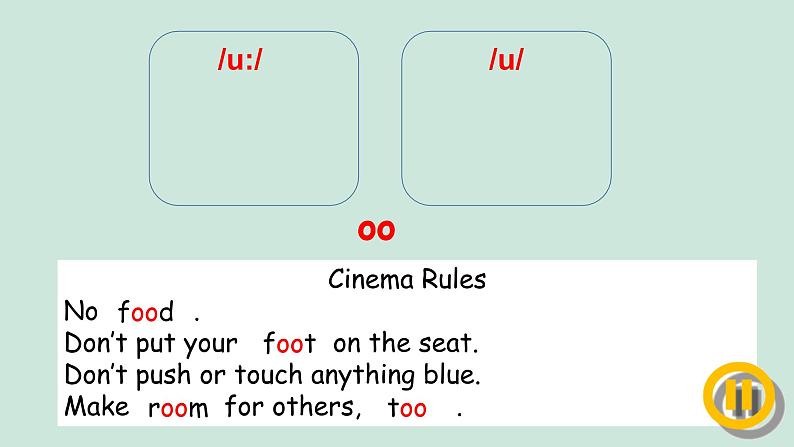 小学英语六年级第二模块第五单元第三课时第7页