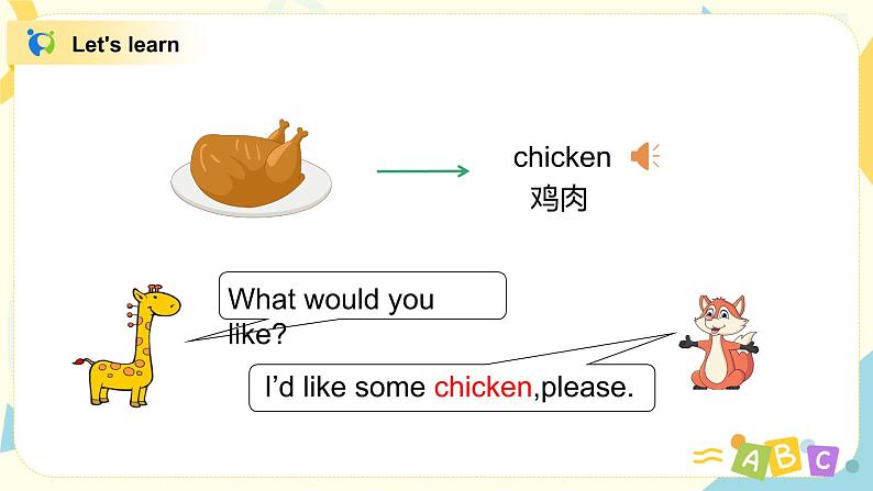 第五单元第二课时Part A(Let's learn&Let's play)课件+教案+习题07