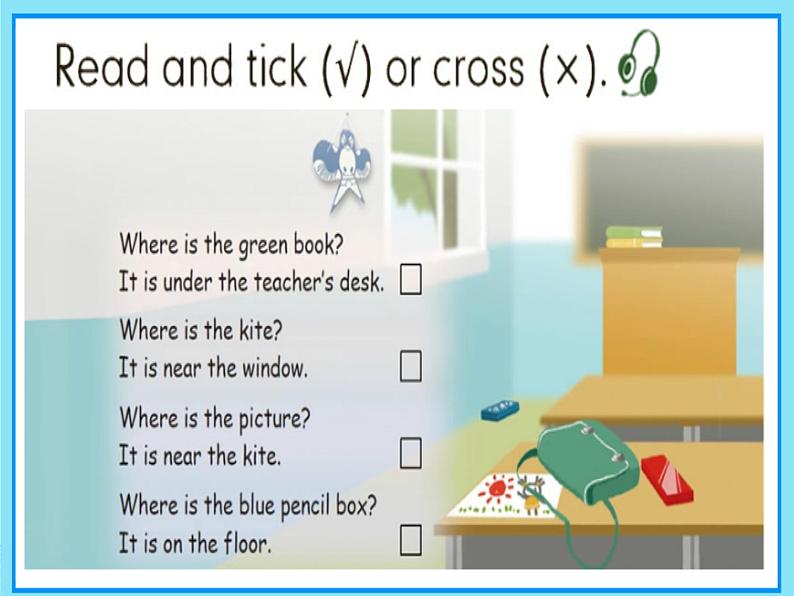 Unit One My classroom   B Read and write（课件+素材）人教PEP版英语四年级上册05