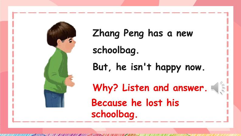 Unit2 My Schoolbag B Let's talk（课件+素材）人教PEP版英语四年级上册08