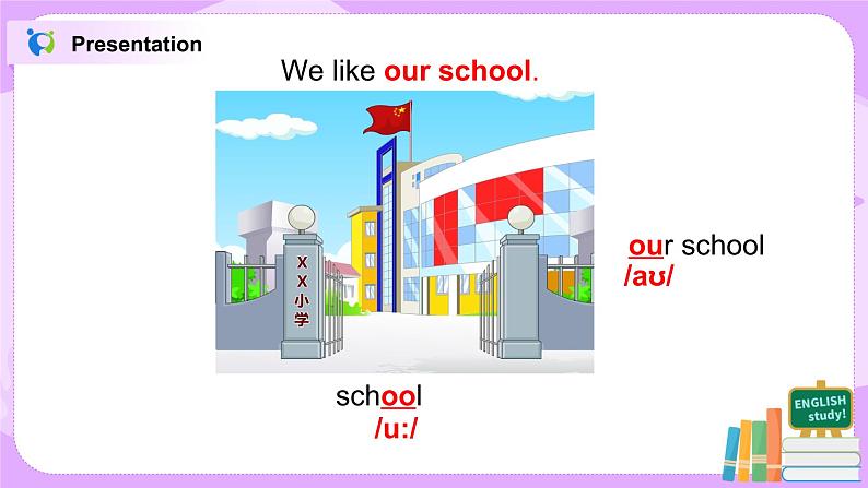 Unit 6 We like our school Period 1课件+教案+同步练习07