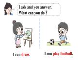 2022-2023学年牛津译林版四年级英语下册--Unit4 Drawing in the park  第2课时 Fun time&Cartoon time（课件+素材）