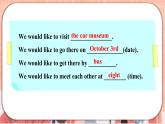 新牛津上海版英語(yǔ)六上Module 3 Project 3  PPT課件