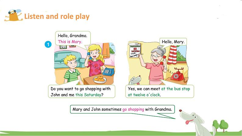 新版牛津上海版英语五年级上册 Module 2 Unit 4 第三课时 PPT课件07