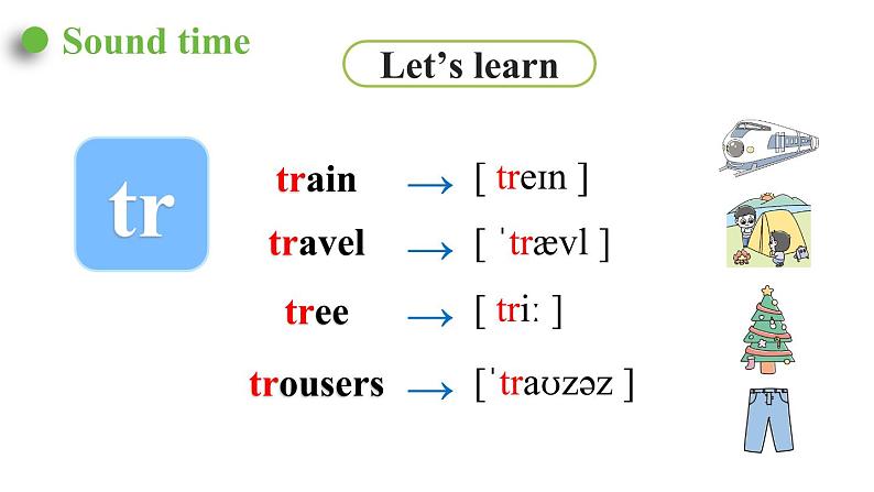 2022-2023学年牛津译林版五年级英语下册--Unit 2 How do you come to school 第3课时 Sound time & Song time & Cartoon time（课件+素材）06