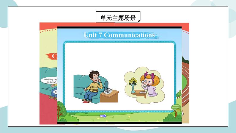 鲁科版五四制四上英语《Communicatons》Unit 7 Lesson 4 Again,please.课件第2页