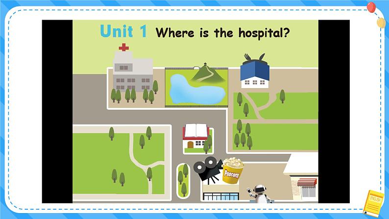 人教版英语六年级上册Unit1 How can I get there Part C   课件+教案+练习+素材05